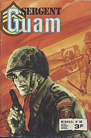 Scan de la Couverture Sergent Guam n 89